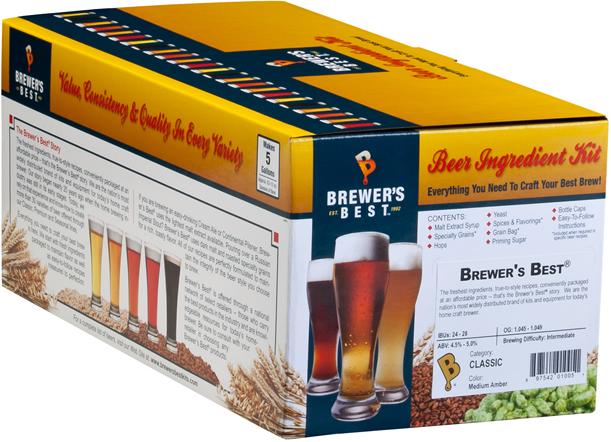 IRISH STOUT Brewer's Best 5 Gallon  Beer Ingredient Kit CLASSIC 
